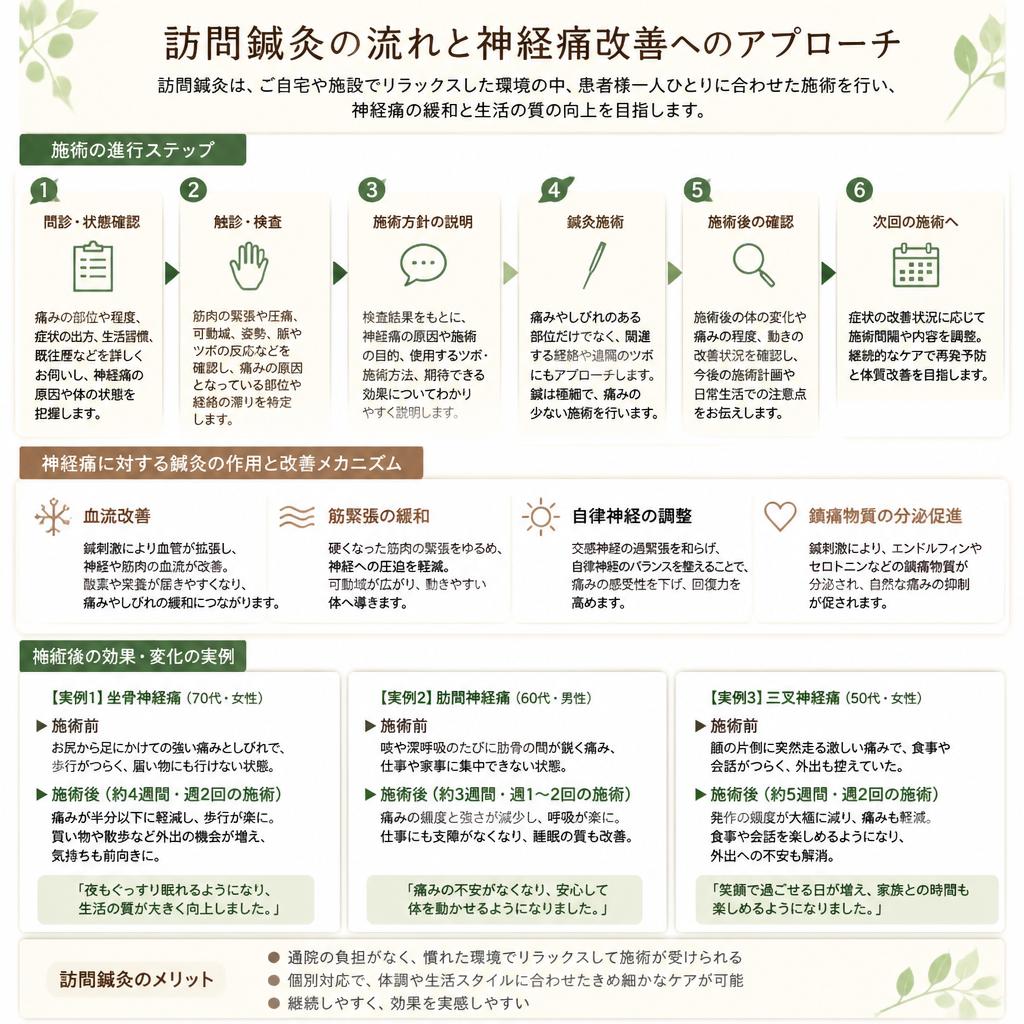 施術の流れと効果