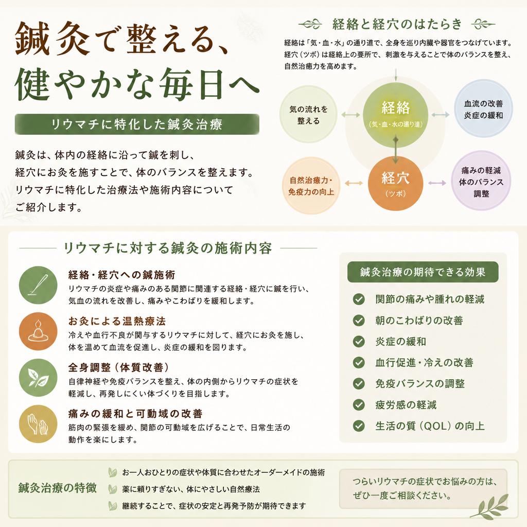 鍼灸治療のアプローチ