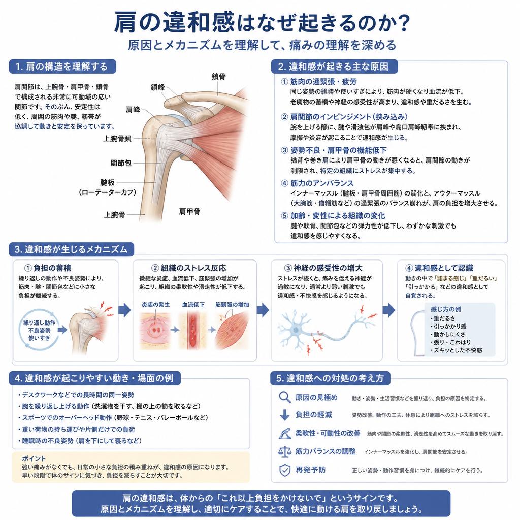 肩の違和感の理由