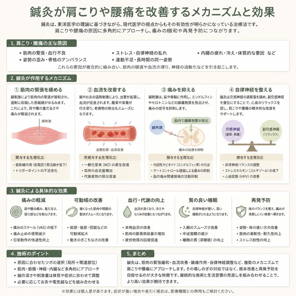 2. 鍼灸施術の効果とは？