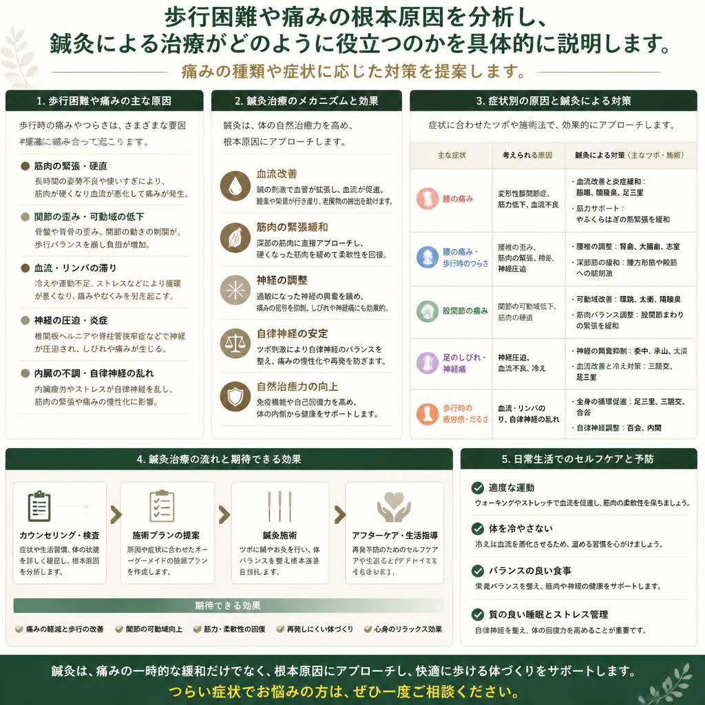 痛みの原因を突き止める