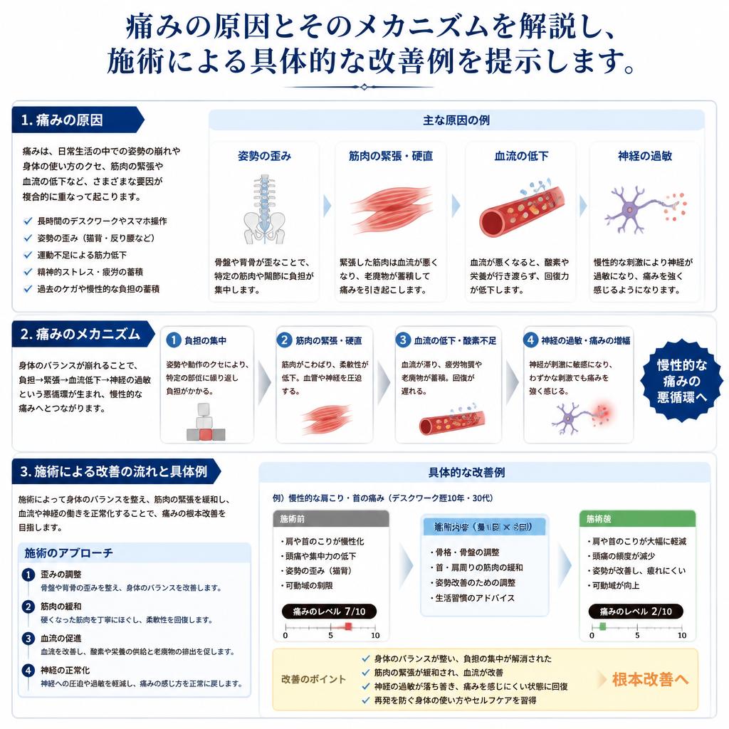 膝と腰の痛みのメカニズム