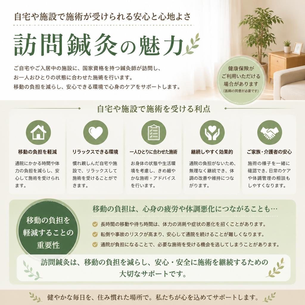 訪問のメリット