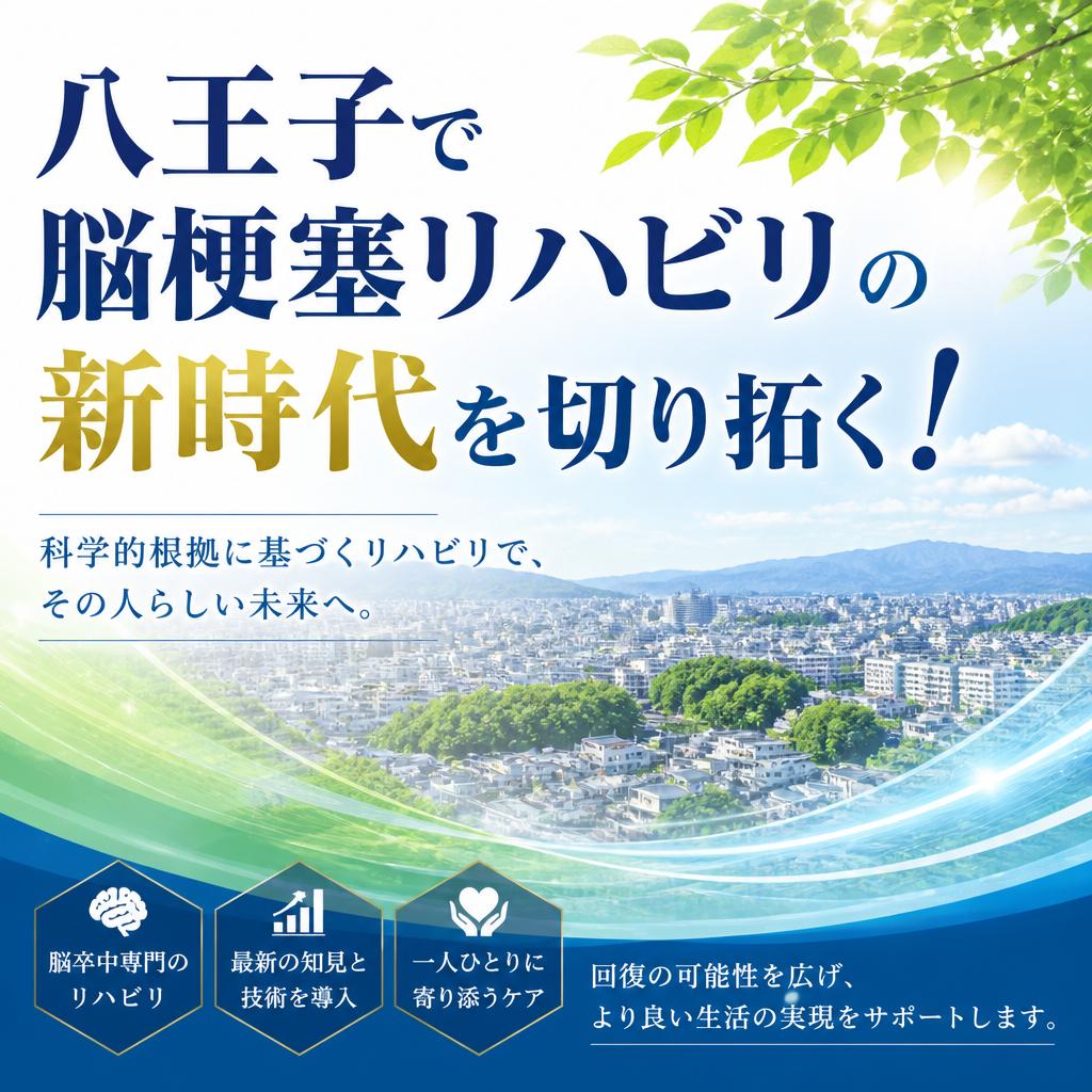 八王子で脳梗塞リハビリの新時代を切り拓く！