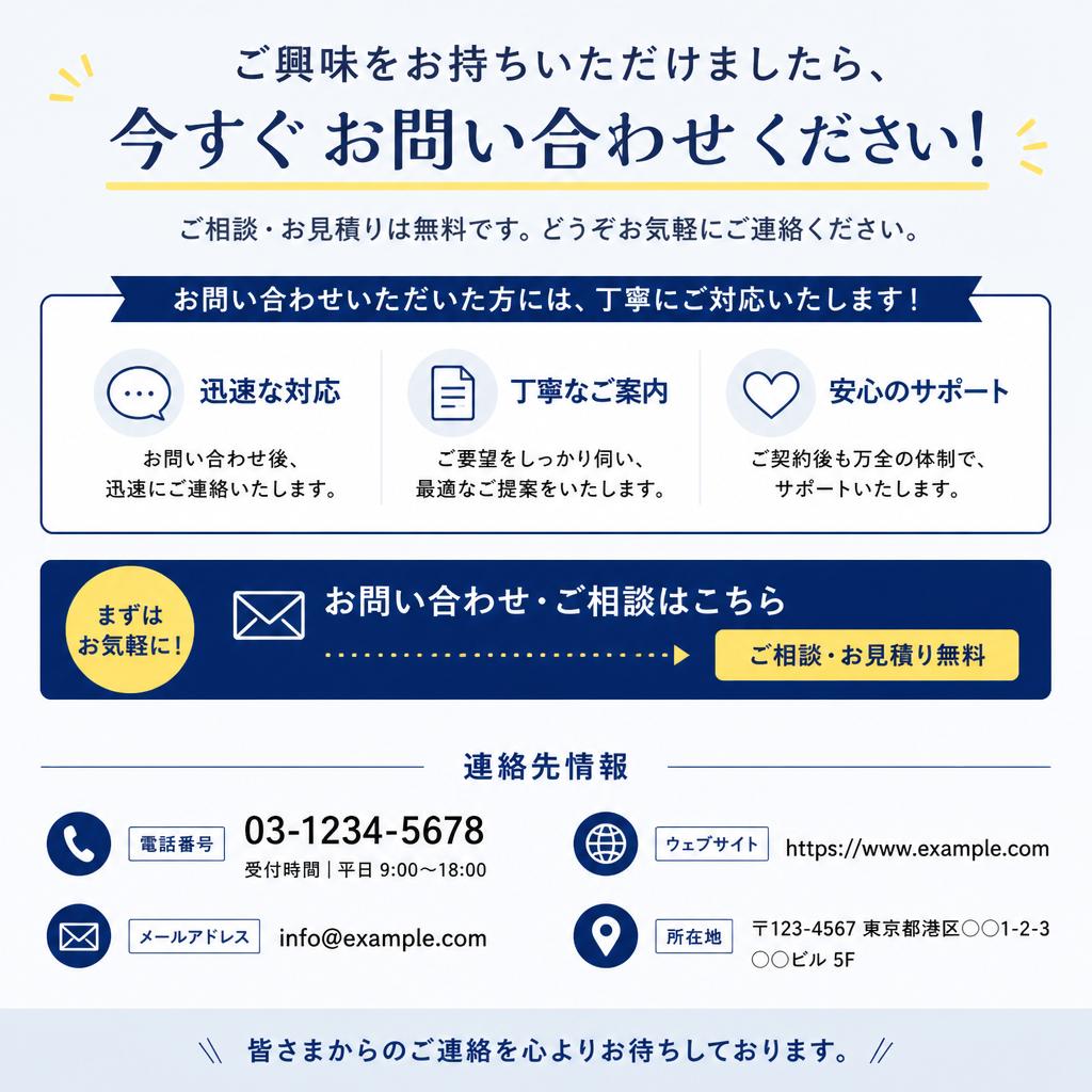 7. お問い合わせのご案内